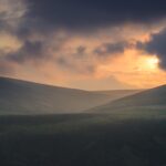 Views west towards Inchrory in the Cairngorms.